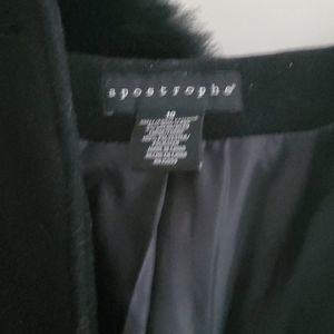 Apostrophe trench coat